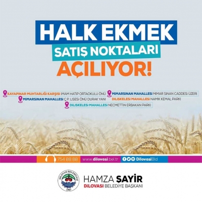 Başkan Şayir’den halk ekmek müjdesi