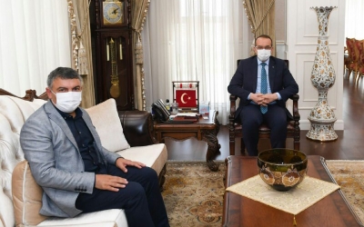 Başkan Şayir’den Vali Yavuz’a ziyaret 