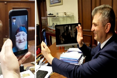 BAŞKAN SEZER, SEBAHAT TEYZE’Yİ MUTLU ETTİ