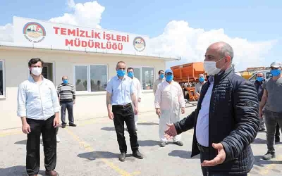 Başkan Söğüt  “Alın terinin ve emeğin yanındayız”