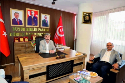 Başkan Söğüt’ten BBP ve DSP’ye ziyaret