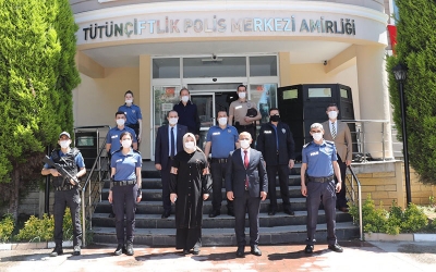 Başkan Söğüt’ten güvenlik güçlerine ziyaret