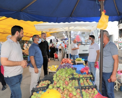Başkan Söğüt’ten pazar ziyareti