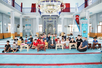 Başkan Söğüt’ten Yaz Kur’an Kursu’na Ziyaret