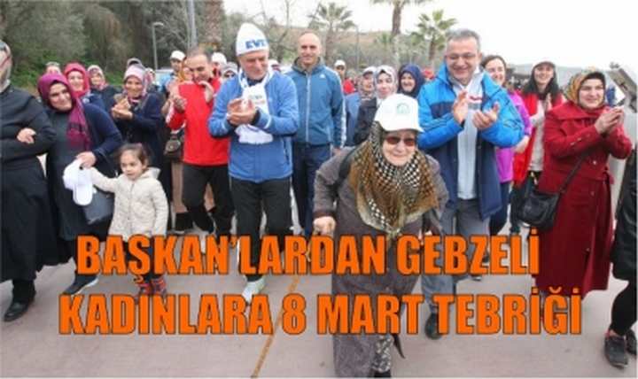 Başkan’lardan Gebze’de Kadınlar Günü etkinliği 