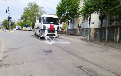 Bayram öncesi dezenfekte seferberliği