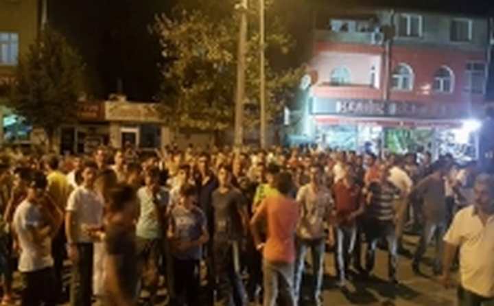 BEYLİKBAĞI'DA SURİYE'LİLERE MEYDAN DAYAĞI