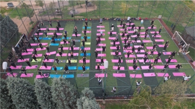 Bilgievi kursiyerleri, matını al gel etkinliğinde buluştu