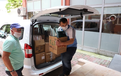 Bilgievleri bu kez sınav personeli için siperlik üretiyor