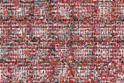 BİNLERCE FOTOĞRAFLA TÜRKİYE HARİTASI OLUŞTURULDU