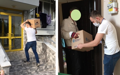 Bir aileye daha yardım eli uzatıldı