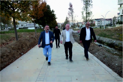 Bıyık, çalışmaları inceledi