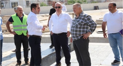 Bıyık, Kapalı Pazar Yerinde İncelemelerde Bulundu