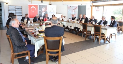 Bıyık, Muhtarlarla İstişarede Buluştu