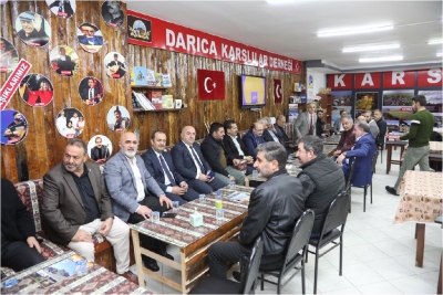  Bıyık, Ramazanda dernekleri ziyaret ediyor