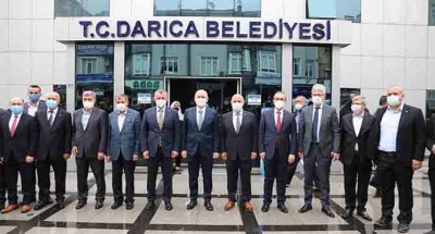 Bıyık, Ulaştırma Bakanı Karaismailoğlu’nu ağırladı