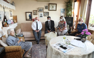 Bıyık ve Kaymakam Kara’dan anlamlı ziyaret