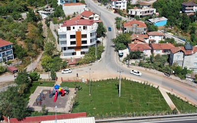 Boş alanlar güzelleştiriliyor