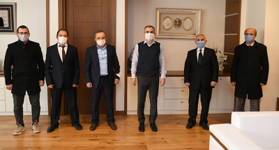 BTP GEBZE'DEN, BAŞKAN ÇİFTÇİ'YE ZİYARET