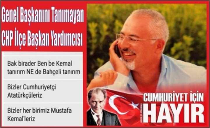 Bu Adam Genel Başkanını Tanımıyormuş?