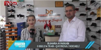 BUHARA AYAKKABI TV8'E KONUK OLDU