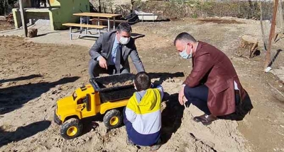 Büyükakın, Ahmet’in parkına konuk oldu