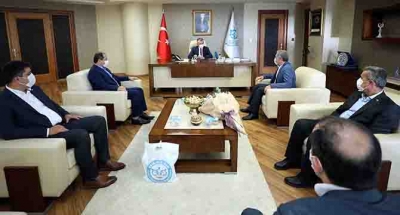 Büyükakın, BEMBİRSEN yönetimini konuk etti