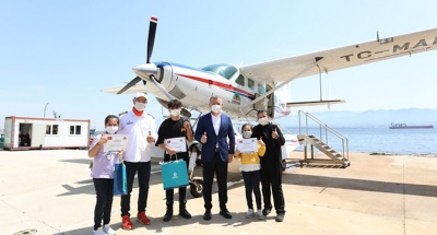 Büyükakın, çocukların hayalini gerçekleştirdi