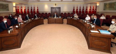 Büyükakın,  Hulusi Akar ile bir araya geldi