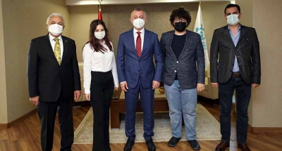 Büyükakın şampiyon öğrencileri ağırladı