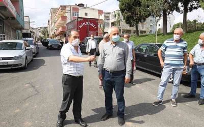 Büyükgöz sahada denetimde