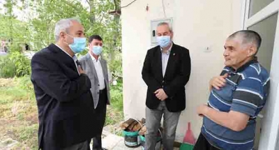 Büyükgöz’den Bayram Öncesi Köy Ziyaretleri