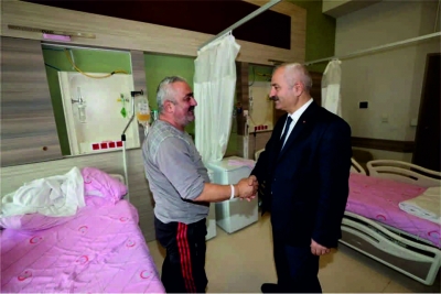 BÜYÜKGÖZ'DEN MORAL ZİYARETLERİ