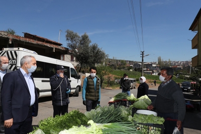 Büyükgöz’den Pazarlarda Esnaf Turu