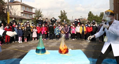 Kocaeli Bilim Merkezi Bilim Haftası’nda Gebze’deydi