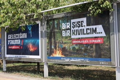 Büyükşehir orman yangınlarına  karşı farkındalığı artırıyor