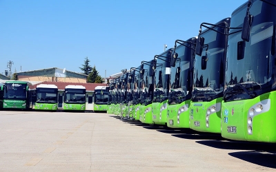 Büyükşehir otobüsleri bir ayda 2 milyon kilometre yol kat etti