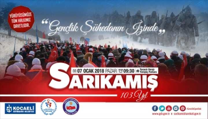 Büyükşehir Sarıkamış şehitleri için yürüyecek!