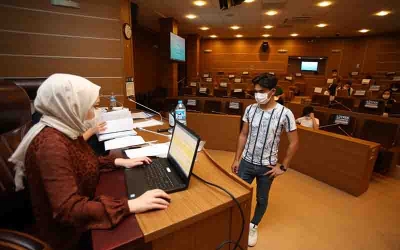 Büyükşehir’de 230 stajyer iş başı yaptı