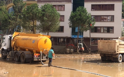 Büyükşehir’den Giresun’a yardım eli