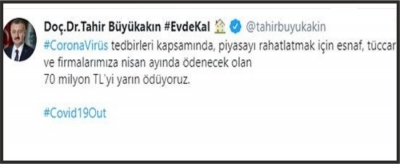 Büyükşehir’den Piyasaya Can Suyu
