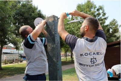 Büyükşehir'den sahillerde su tasarruf köyü
