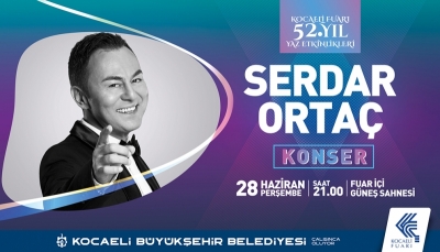 Büyükşehir’den Serdar Ortaç Konseri