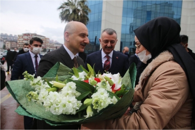 Büyükşehir’i ziyaret etti