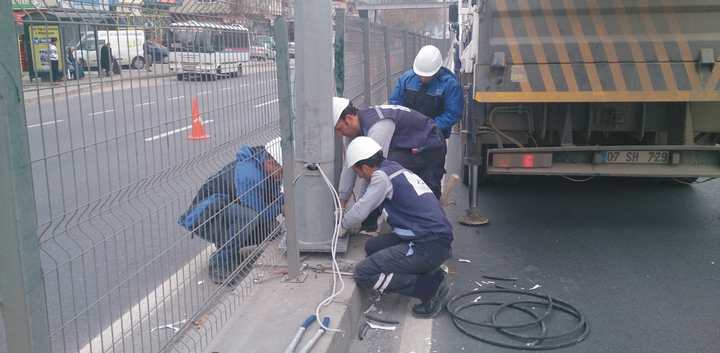 Sedaş Aydınlatma Çalışmalarına Son Sürat Devam Ediyor