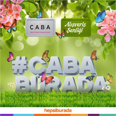 ÇABA ve Hepsiburada’dan Türkiye’de bir ilk Online Kermes