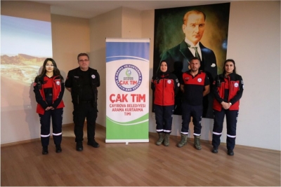ÇAK-TİM’den kaymakamlık personeline deprem eğitimi