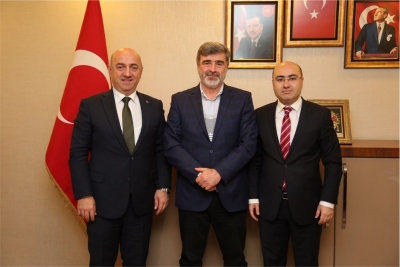 ÇAKIR VE ERYARSOY’DAN BIYIK’A HAYIRLI OLSUN ZİYARETİ