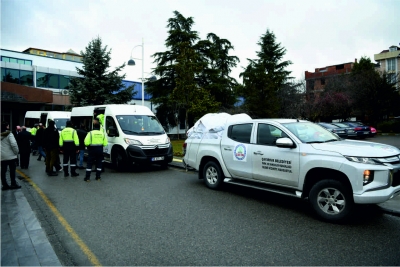 Çayırova arama kurtarma timi yola çıktı