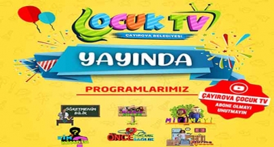 Çayırova Belediyesi Çocuk TV yayında
